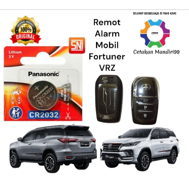 Baterai Fortuner VRZ Baterai Remote Mobil Fortuner VRZ