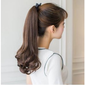 Hair Clip Ponytail Hair Extension Rambut Palsu Wanita Hair Extension Clip Wig Rambut Hairclip Ponytail