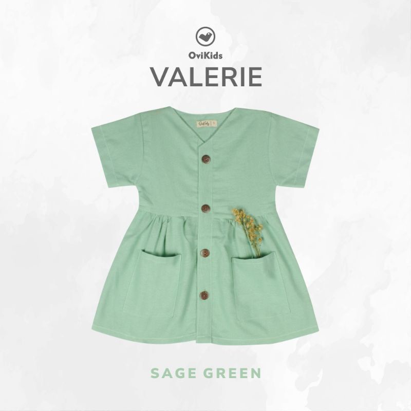 OVIKIDS -DRESSY -VALERIE | Atasan baju drees anak perempuan (1-6 tahun)