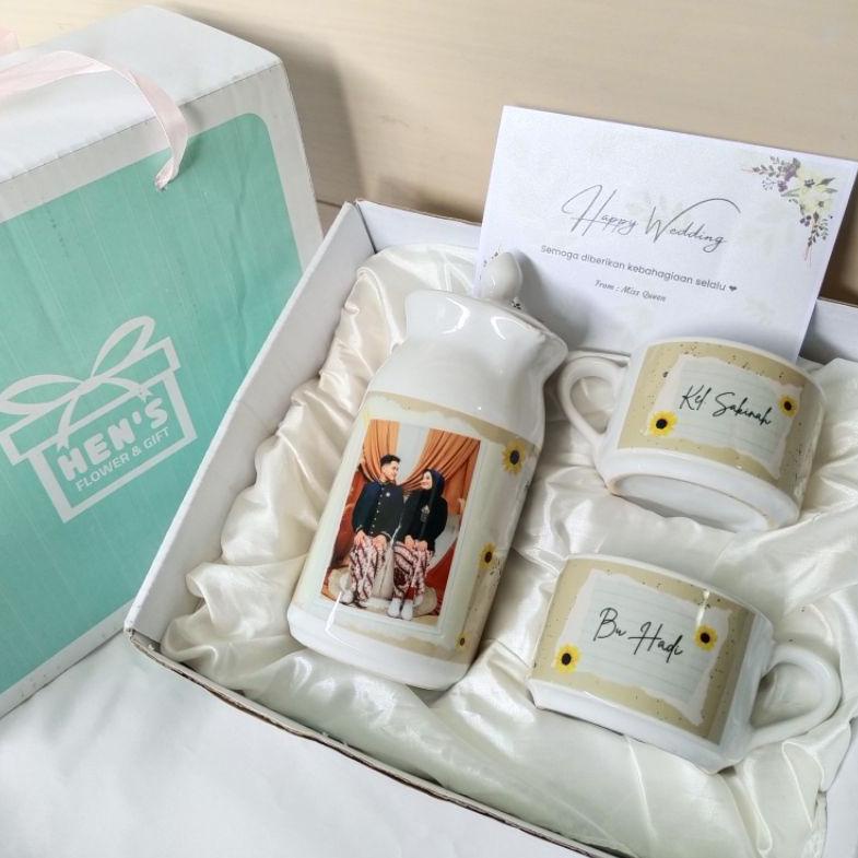 

6FLEU Kado Pernikahan Unik Hadiah Wedding Gift Hampers 8bpmy