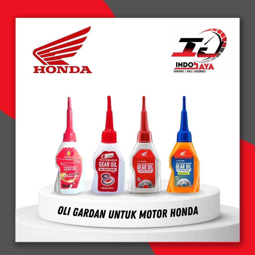 [BAYAR DI TEMPAT] OLI OIL GARDAN / OLI GEAR HONDA 100ML / 120ML / 140ML / OLI GIR MATIC / OLI KARDAN