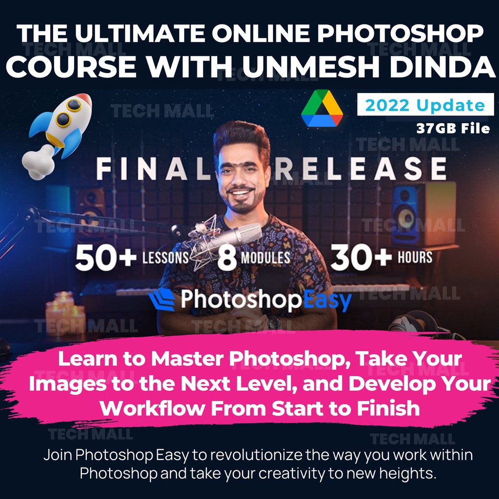 

NS [Video Courses] The Ultimate Online Photoshop Course with Unmesh Dinda