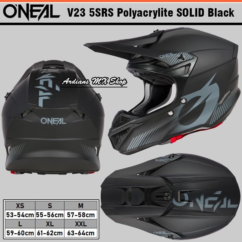 Helm Cross Trail Motor Cross Oneal 5 series ORIGINAL Import
