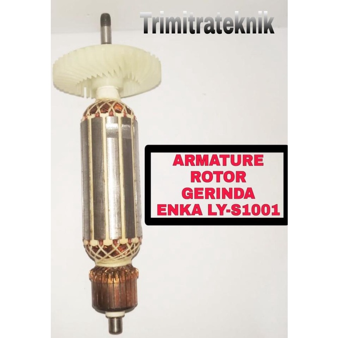 Armature - Rotor - Angker Sparepart Mesin Gerinda Enka Ly-S1001