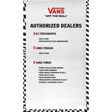 DOMPET KARTU VANS OFF THE WALL | NEW CARD HOLDER BLACK