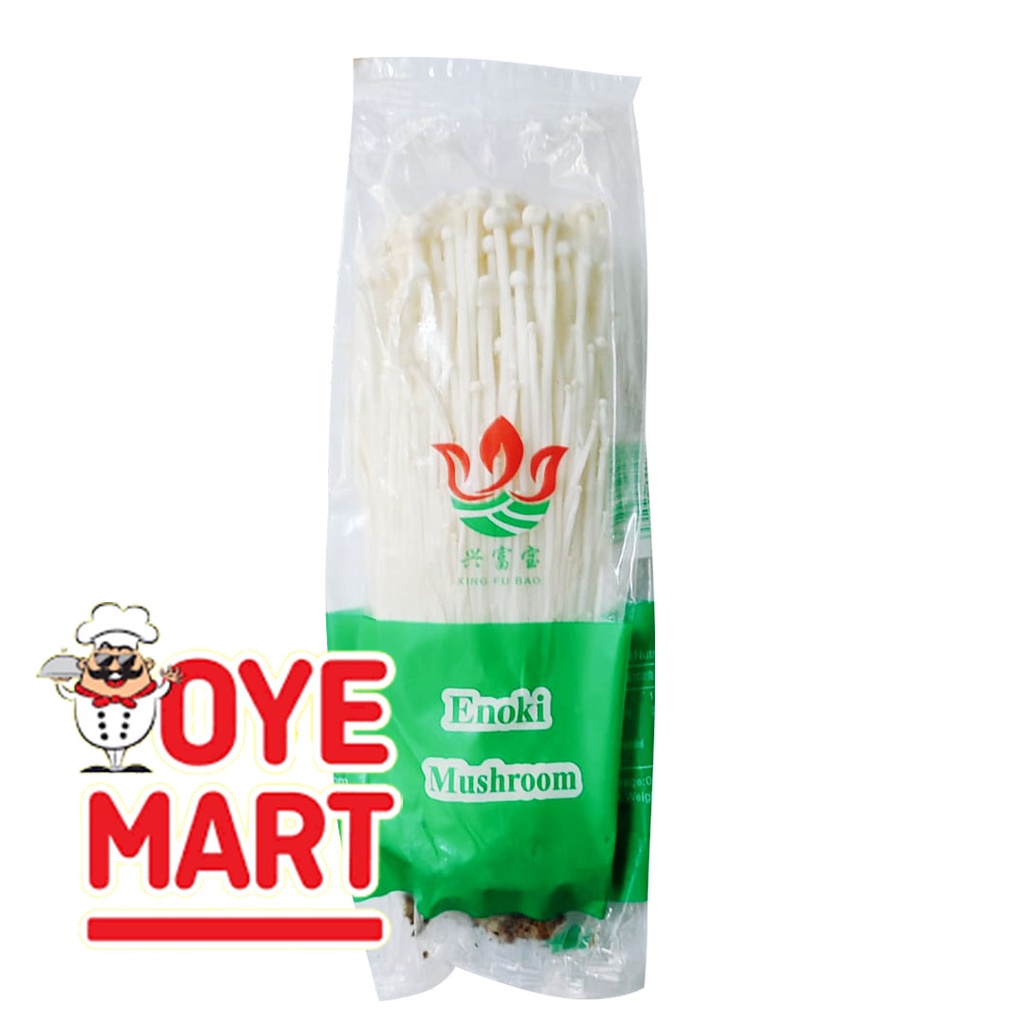 JAMUR ENOKI 100GR / ENOKI FRESH MUSHROOM STEAMBOAT