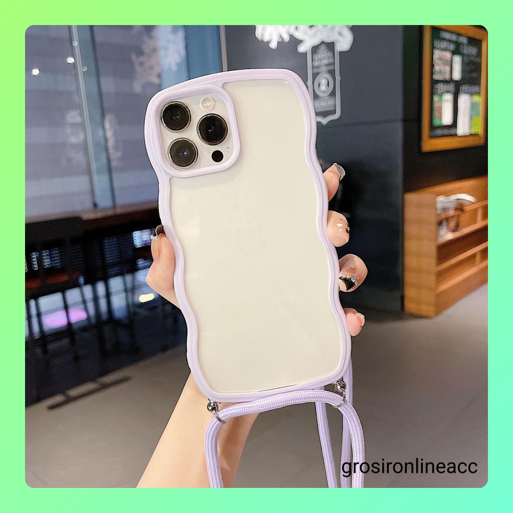 Casing Sling Tali Panjang FJ08 DY11 For Iphone 7+ 8+ Plus X Xs Xr Max 11 12 13 14 Pro Max 14+ 14Plus Bahu selempang