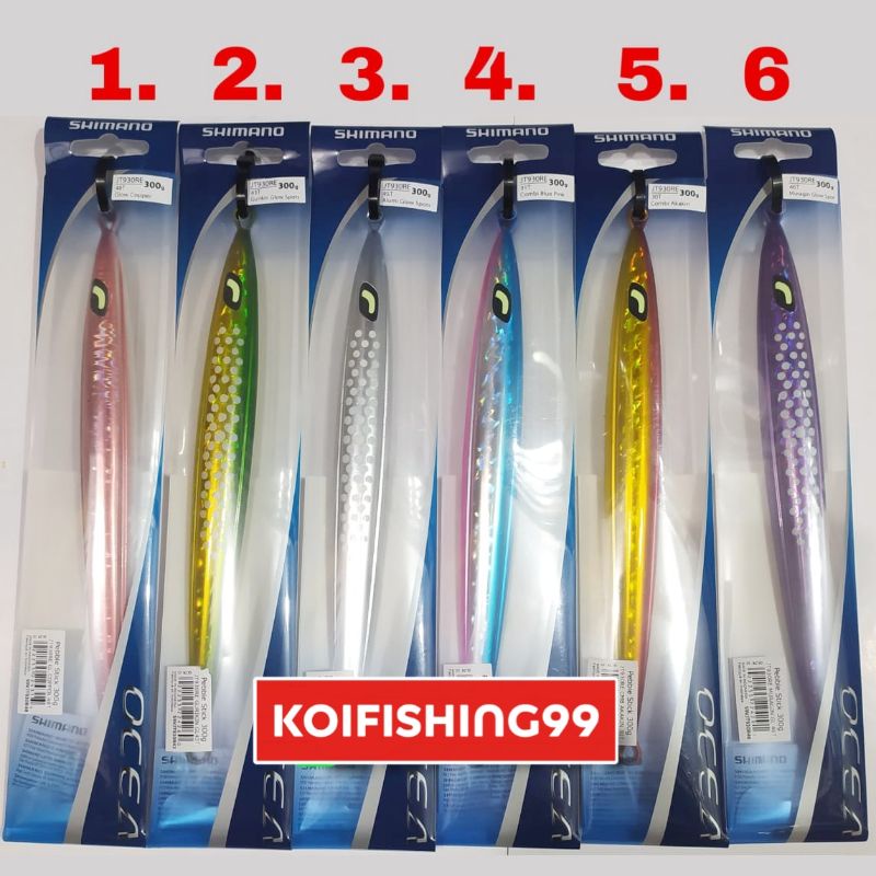 UMPAN METAL JIG SHIMANO PEBBLE STICK 300 GRAM