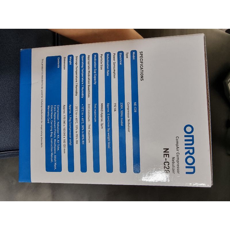 Omron Nebulizer Alat Terapi Uap NE - C28