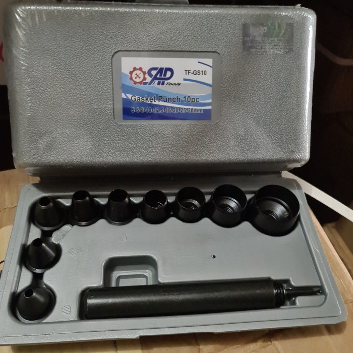 

Mew Gasket Punch Pembolong Plat 10 Pcs Set