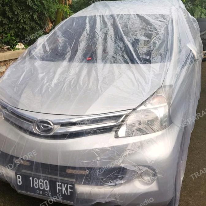 SARUNG MOBIL TRANSPARAN AVANZA /COVER MOBIL TRANSPARAN /WATERPROOF