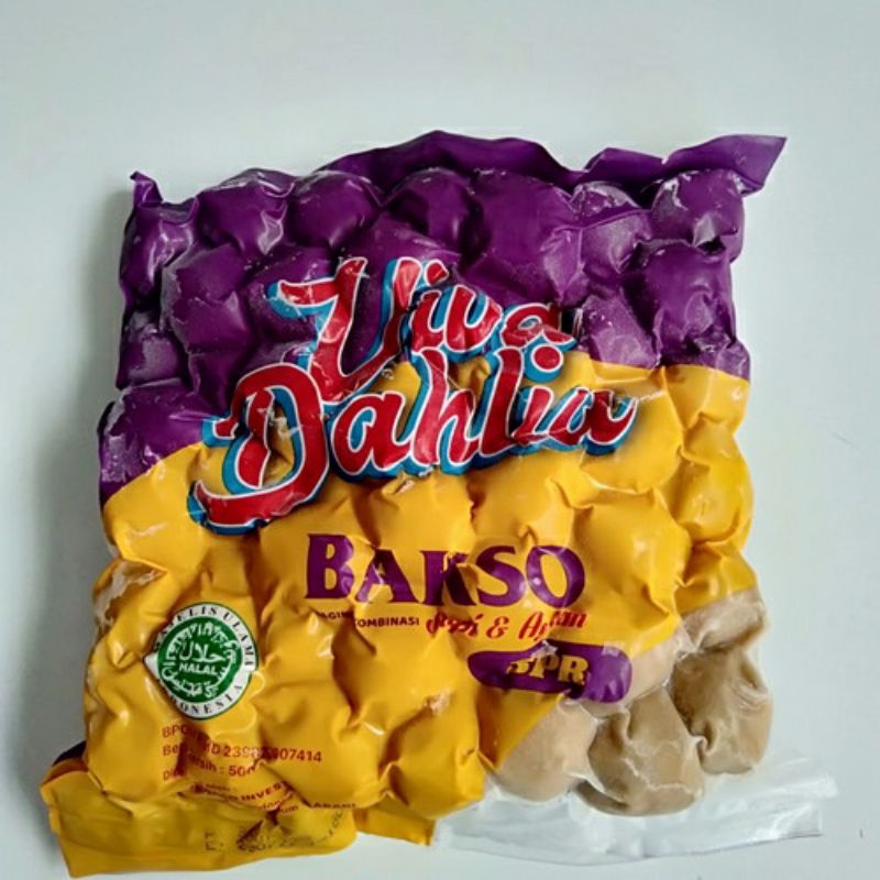 Jual Bakso Sapi Viva Dahlia 500 Gr Shopee Indonesia