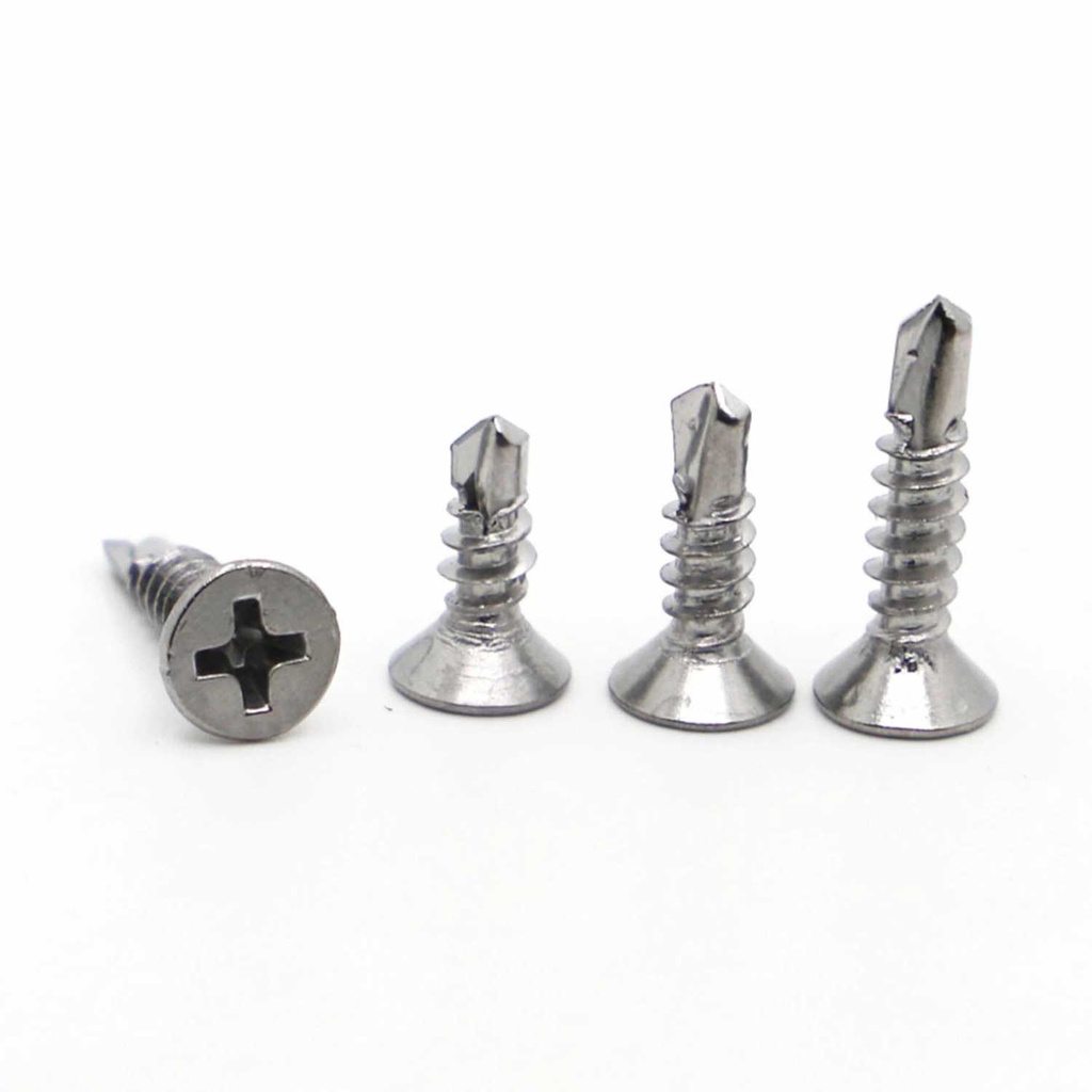 Mata Baut Flat Head Self Tapping Screw M6.3 25 mm 1 PCS MO410