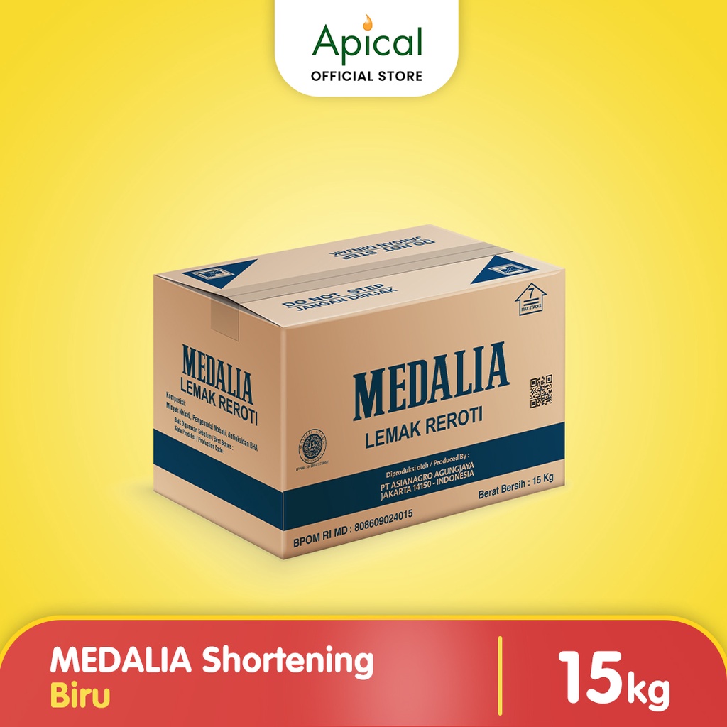 

MEDALIA Shortening Biru 15kg