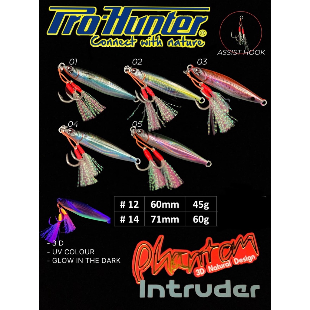 METAL JIG PRO HUNTER PHANTOM INTRUDER