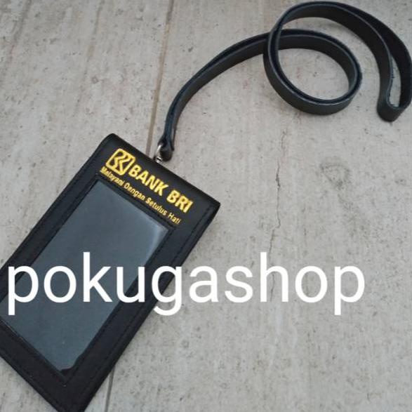

ダ Name tag kulit asli bank bri / id card kulit asli logo bri Trendy !!