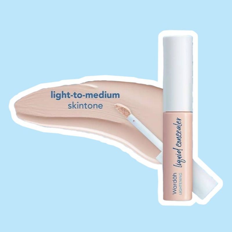 MFI - WARDAH LIGHTENING LIQUID CONCEALER 01 LIGHT / 02 BEIGE 7 GRAM (BLISTER)