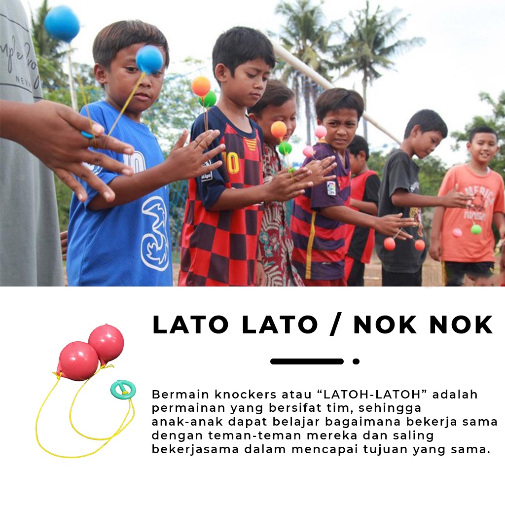 Lato Lato Mainan Anak Katto Katto Tok Tok Bola Tali Etek Etek Viral Latto Latto Mainan Jadul | GROSIRXPRESS