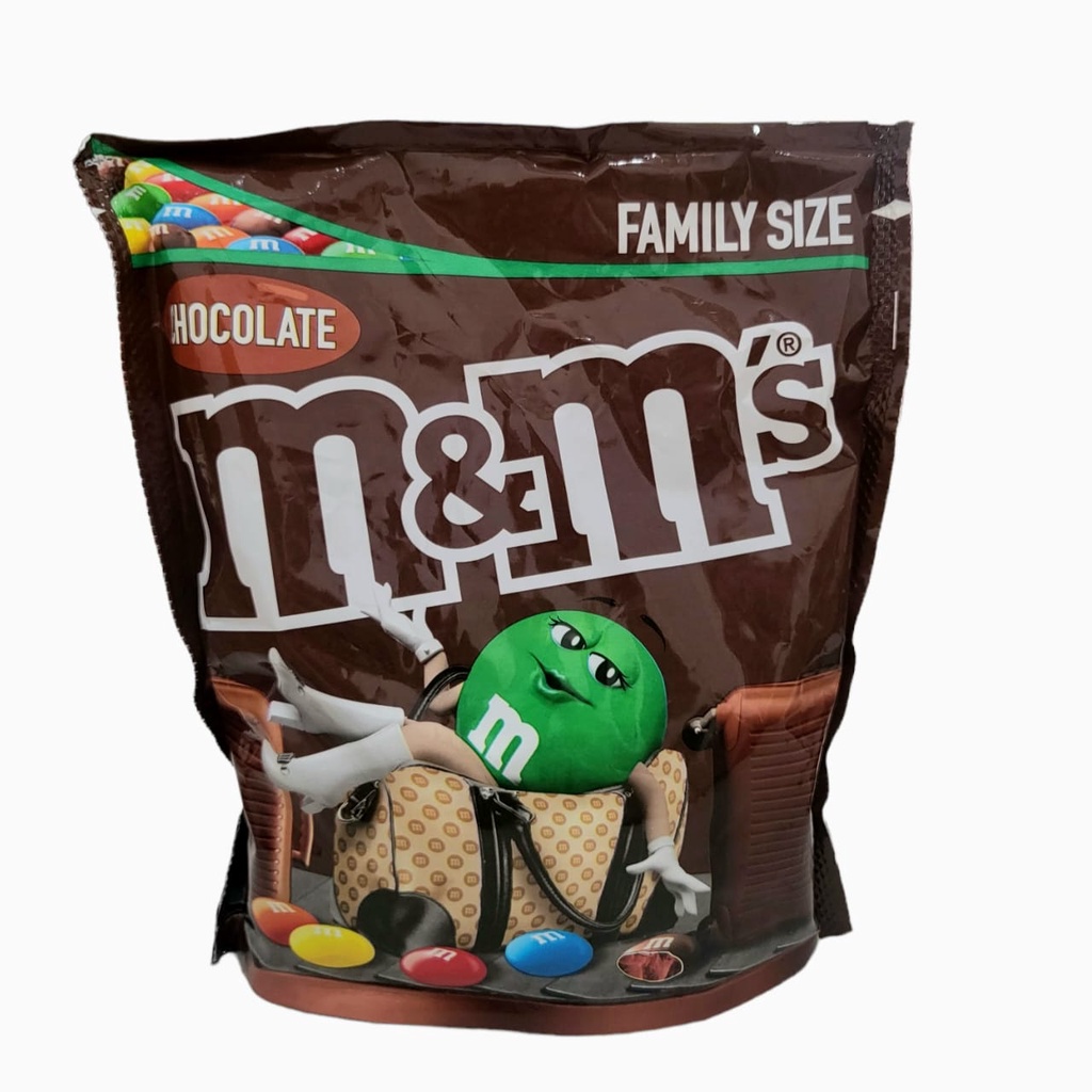 

Coklat M&Ms Milk Chocolate Family Size M&ms 440gr