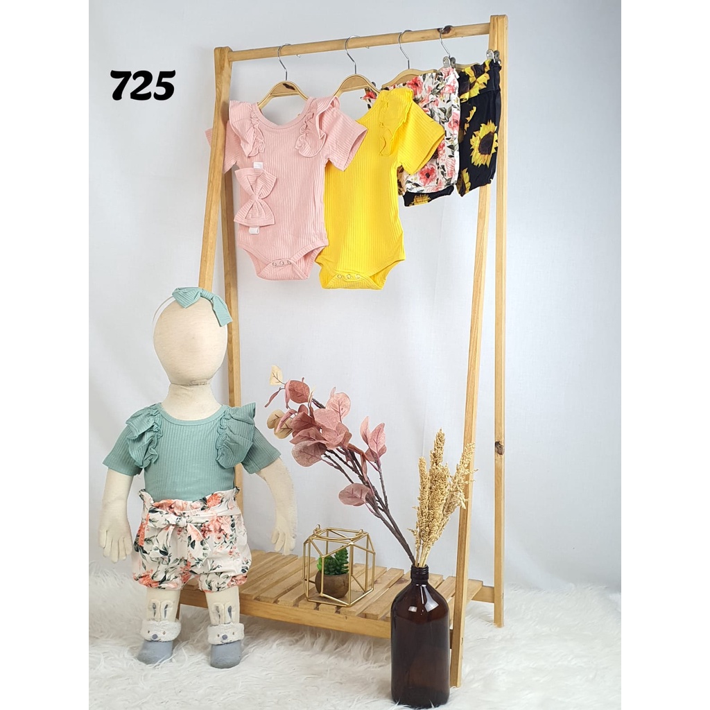 Setelan Jumper Rajut Import Anak Perempuan Lengan Pendek