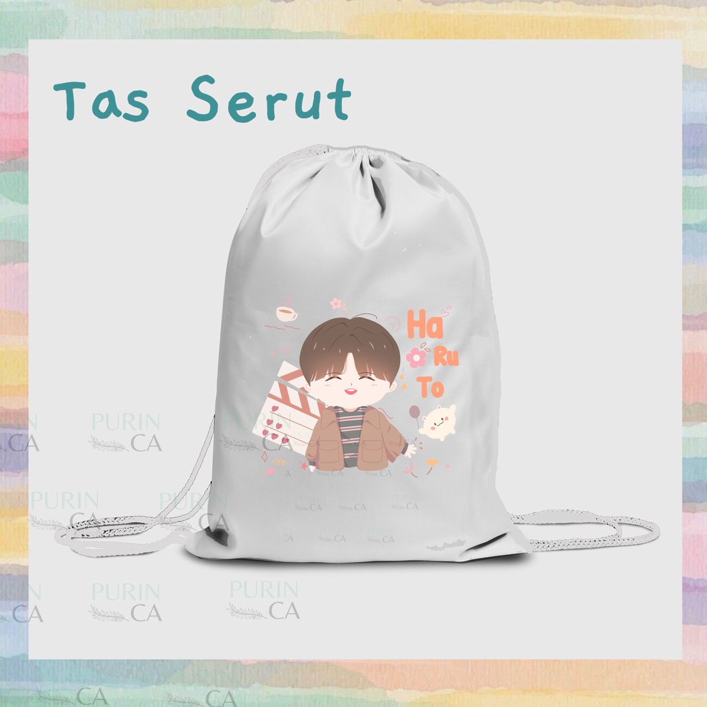 Tas Serut / Tote Bag Kanvas KPOP TREASURE NEW