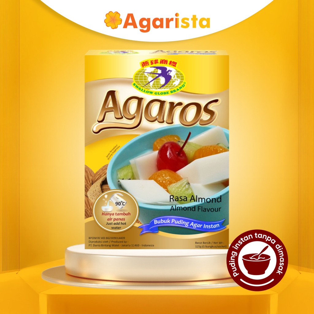 

AGAROS PUDING INSTAN TANPA DIMASAK – ALMOND