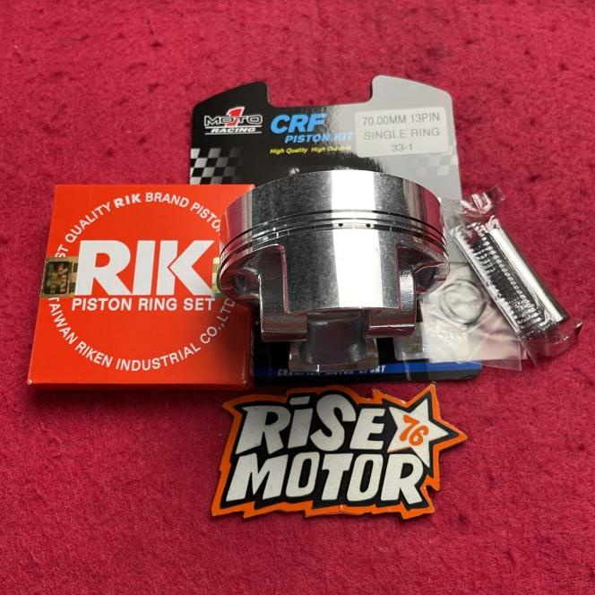 Piston Moto 1 70 Pen 13 Single Ring