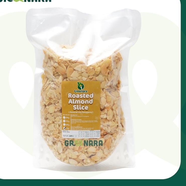 

۩ Roasted Almond Slice 1kg / Almond Slice Panggang 1kg ✭