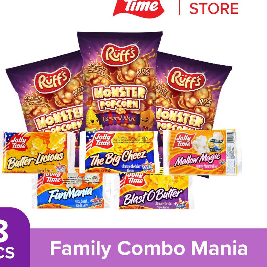 

COD [KI3] Jolly Time Microwave Popcorn - Family Combo Mania