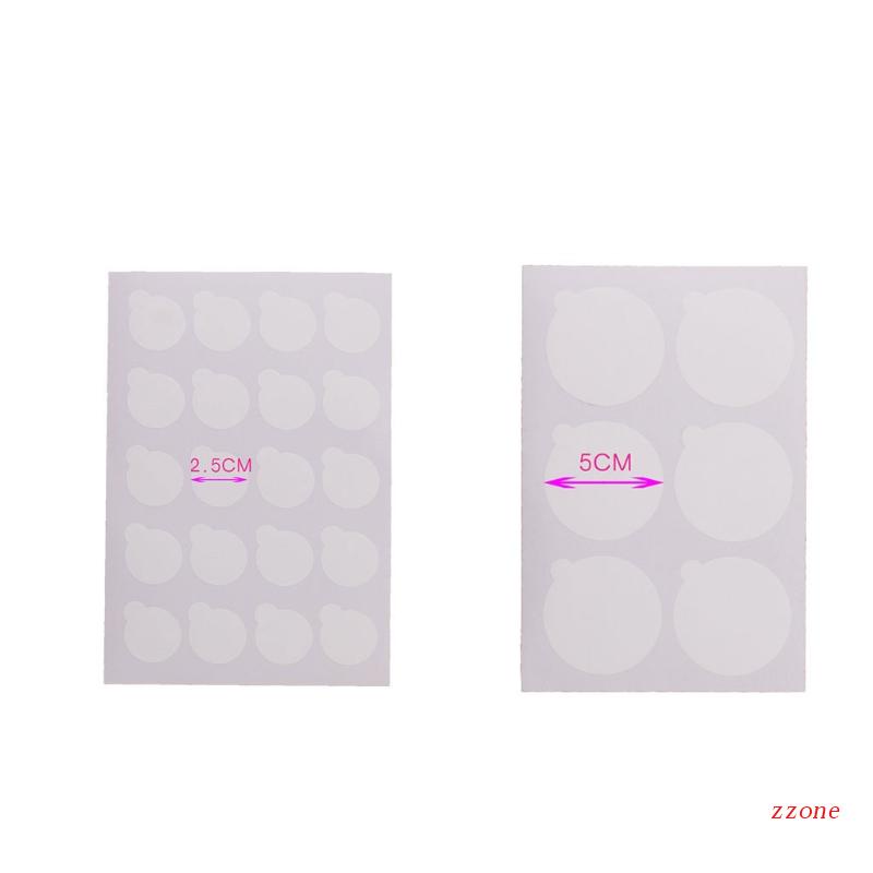 Zzz 60/100pcs Stiker Penutup Pelindung Eyelash Extension Untuk Batu Kristal Giok