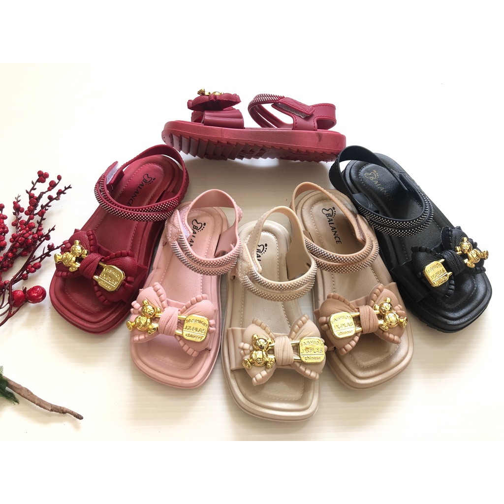 [2-4 Tahun] Sandal Anak Perempuan Import Jelly PitaGoldBear Balance 926-4S