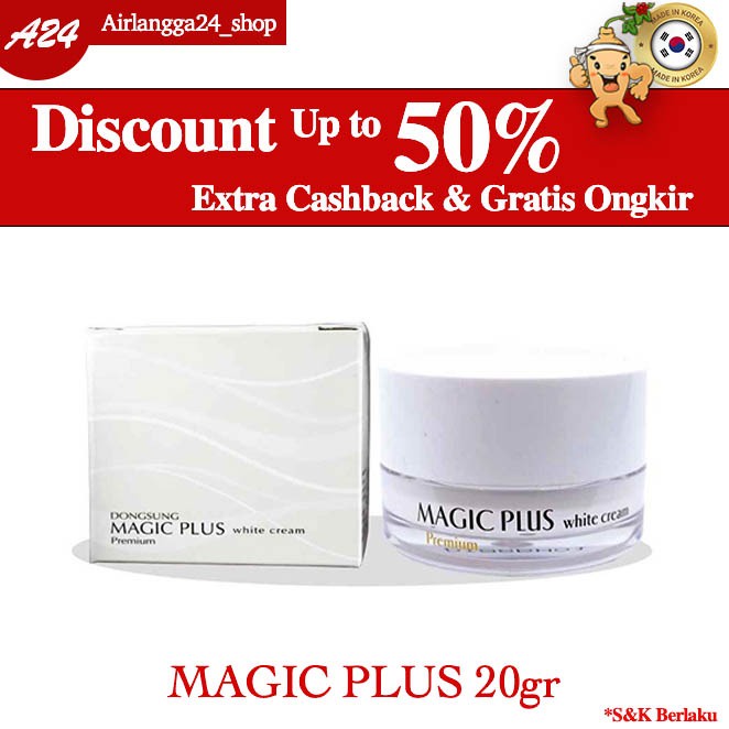 Magic Plus White Cream Premium 20 gram