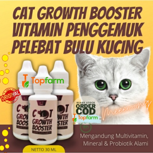 Vitamin Kucing Anakan 30 ML / Suplemen Penggemuk Kucing / Vitamin Kucing Cute Cat / Vitamin Kucing G