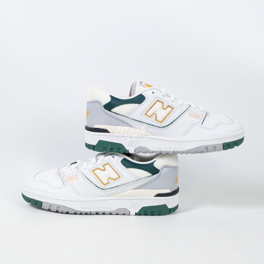New Balance 550 White Nightwatch Green Grey BB550PWC 100% Original