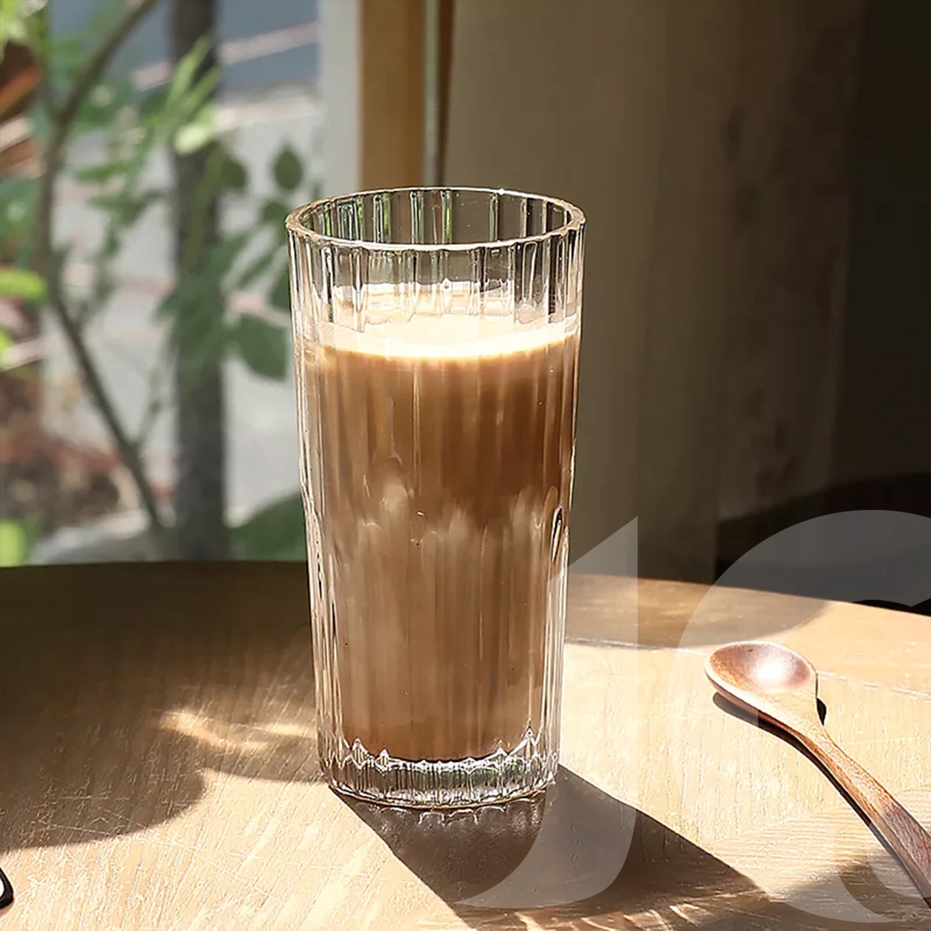 GELAS KACA KOPI TEH LIQUOR MINUMAN JUICE AESTHETIC KOREAN STYLE