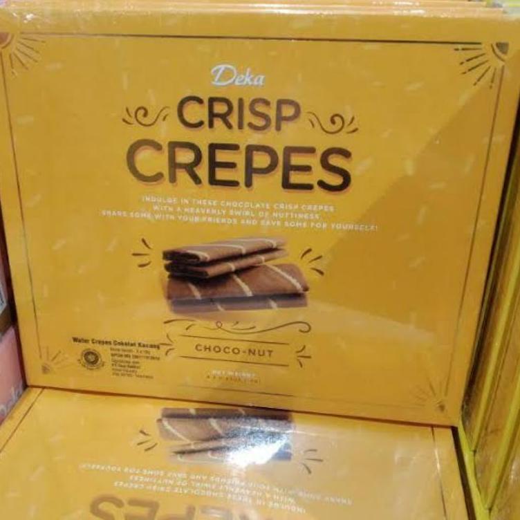 

Ready Stok Deka Crisp Crepes wafer parcel paket lebaran 8 x 18gr