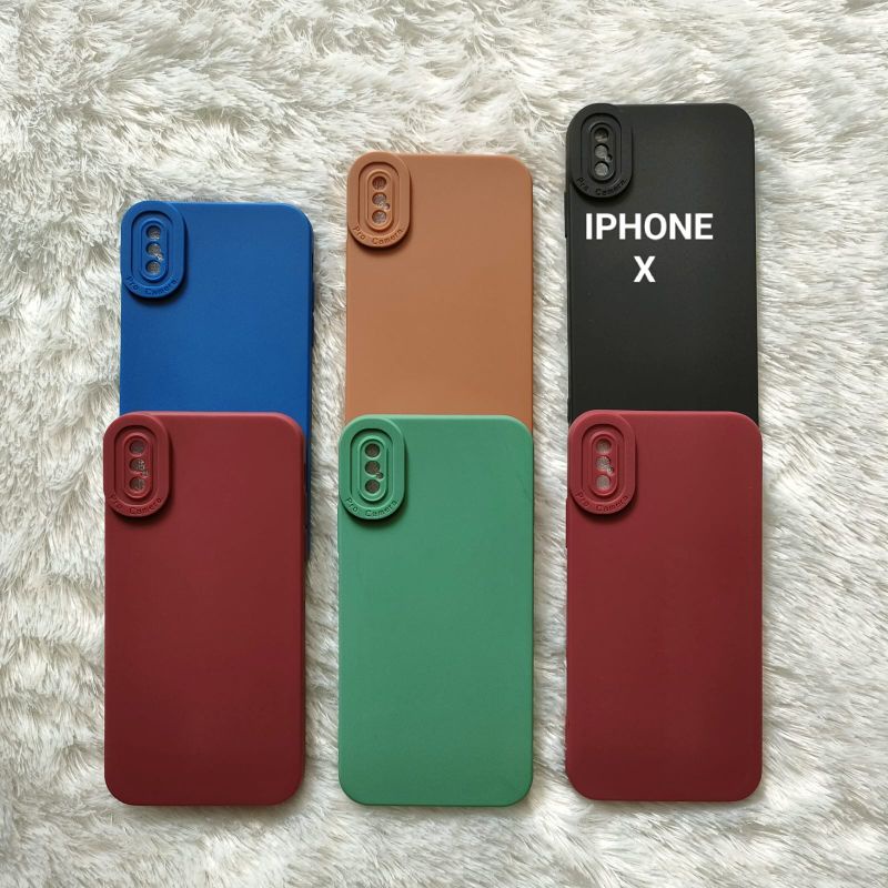 SOFTCASE PRO CAMERA FOR IPHONE X TPU CANDY PRO
