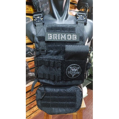 BODY VEST QUICK REALESE / ROMPI PELEPAS CEPAT / ROMPI TACTICAL (VENOM) GEN2