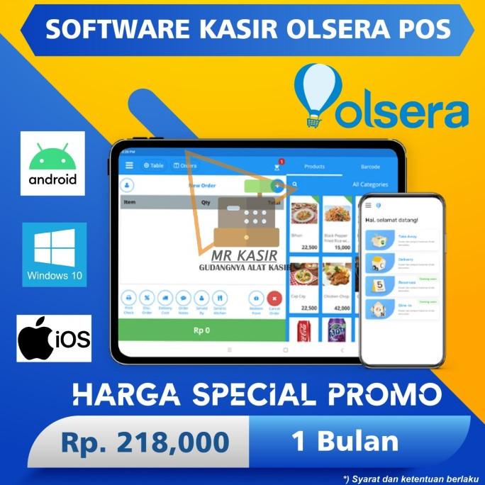 Software Kasir Point of Sale Aplikasi Kasir Olsera POS 1 BULAN MURAHHH