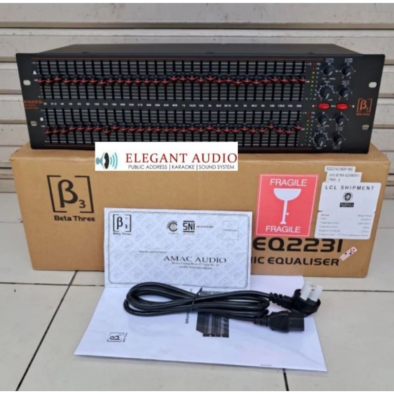 Equalizer BETA3 EQ2231 | BETA 3 EQ2231 | BETA3 EQ 2231 | BETA 3 EQ2231 Original