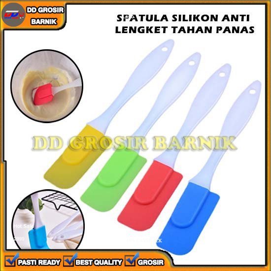 [DGB] SPATULA SILICONE ALAT ADUK ADONAN KUE ANTI LENGKET FOOD GRADE BPA FREE