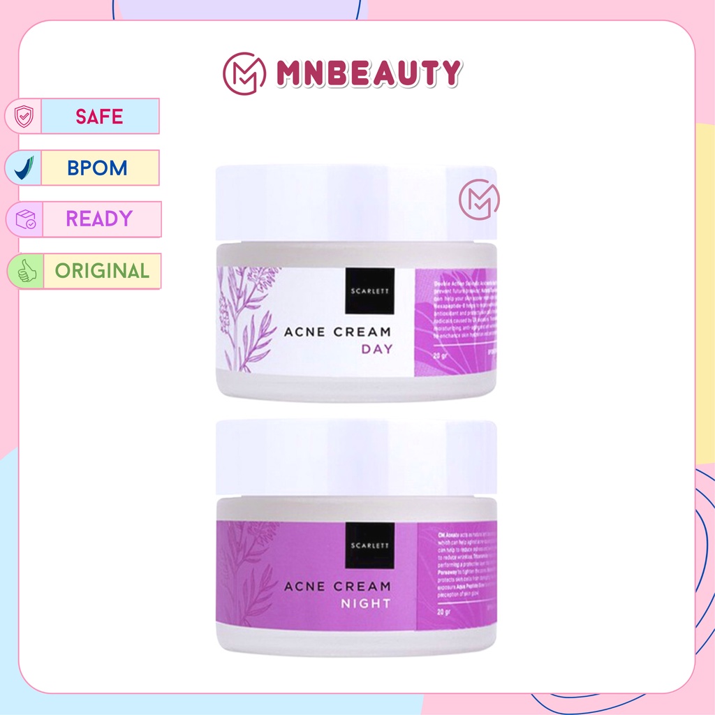[BPOM] SCARLETT Acne Day & Night Cream
