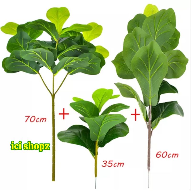 Pohon Ketapang Biola Tinggi 70 cm / Ketapang Artificial