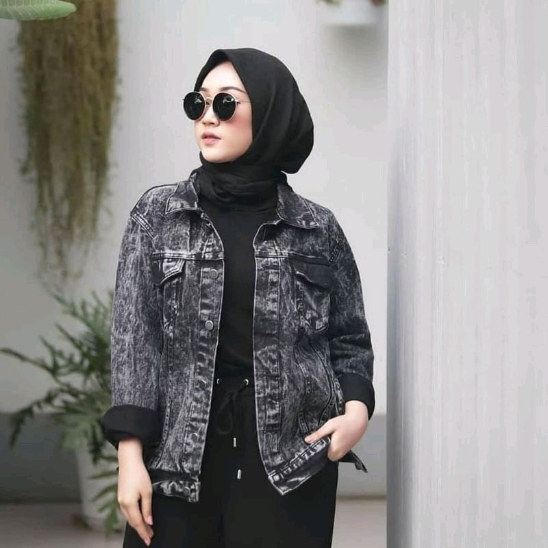 Jaket Jeans Wanita Premium