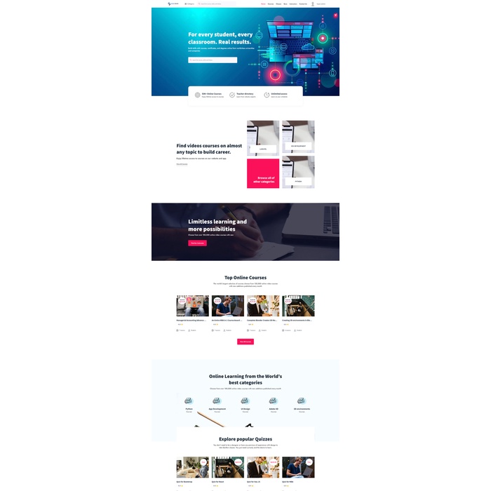 LMS (Learning Management System) atau Aplikasi Kursus Laravel