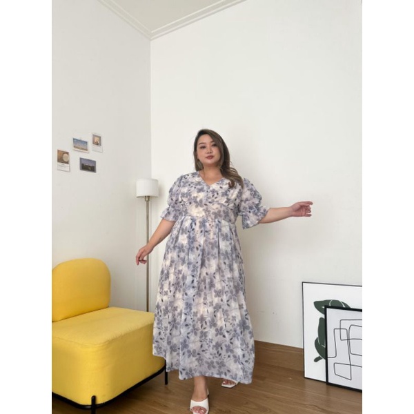 [ LittleBigCloth ] Reffle Midi Dress // Bigsize Dress