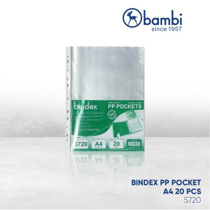 

Bundling Bambi Ring Binder 2120 A4 (2PCS) + PP Pocket 5720 A4