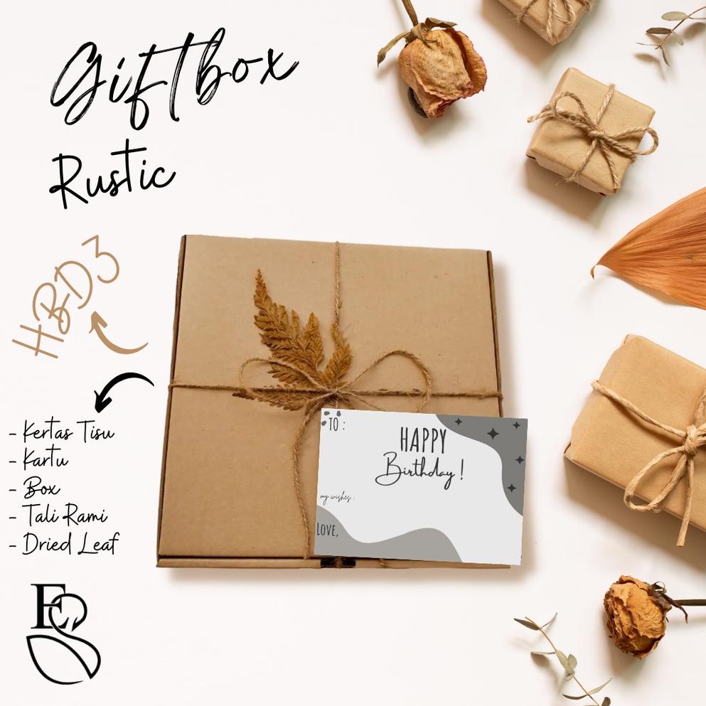 

GIFT BOX size L dan XL | GIFTBOX | KOTAK KADO | HAMPERS | RUSTIC PACKAGING | BOX CLRDL8035