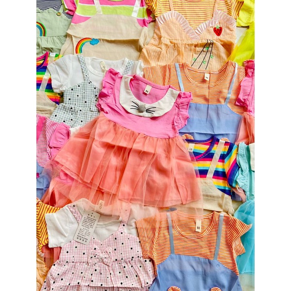 Dress Bayi Import Premium 6-18 Bulan