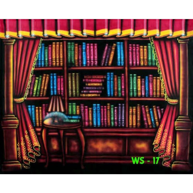 BACKGROUND BACKDROP WISUDA BUKU WS17